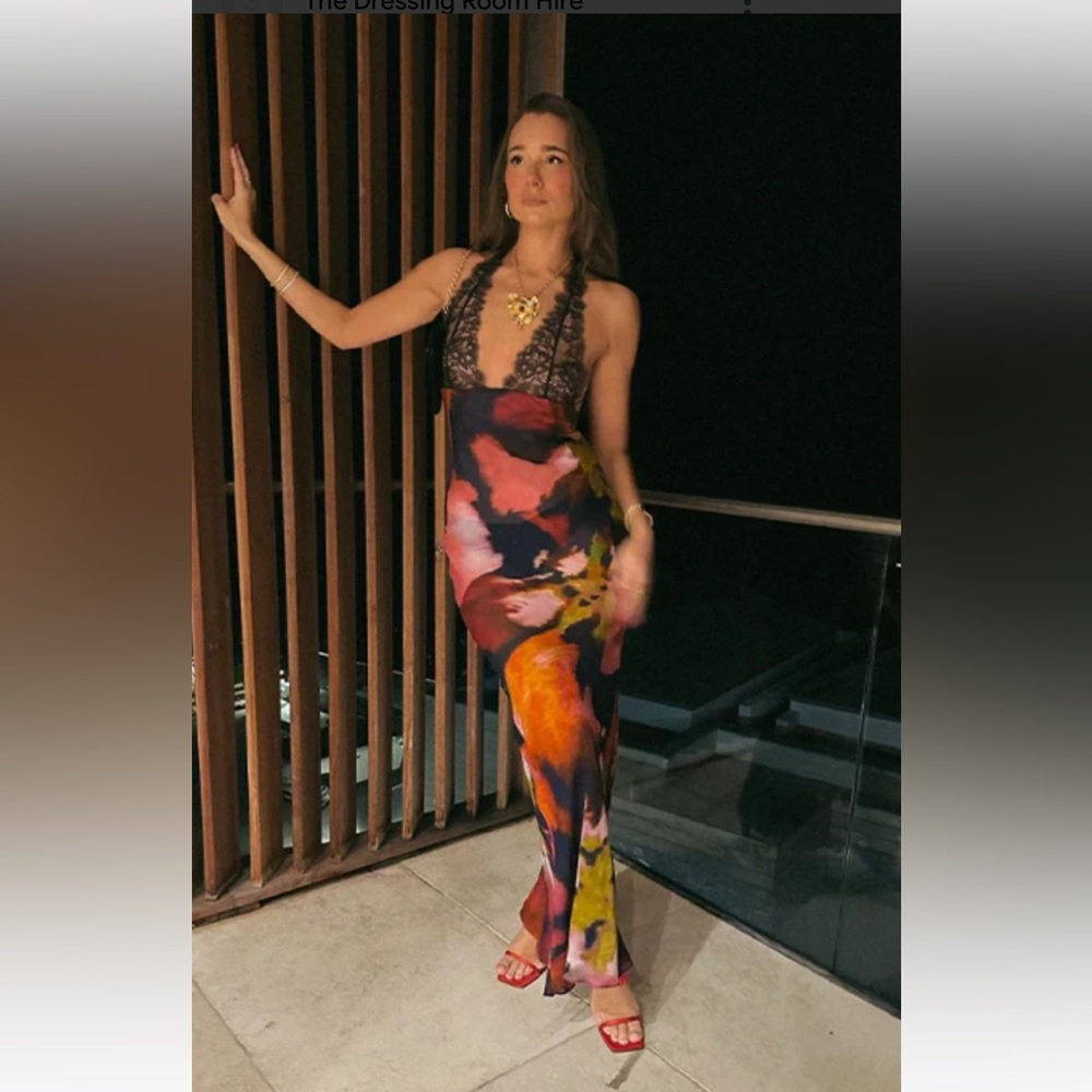 Paola Floral Slip Dress